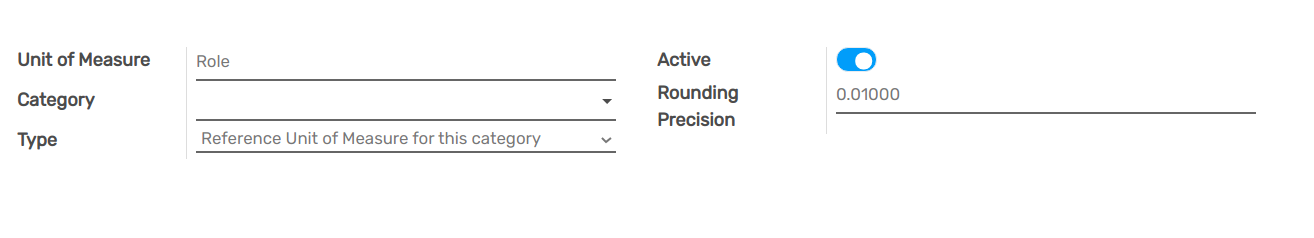 Create a new reference unit of measure in openAPPone Purchase
